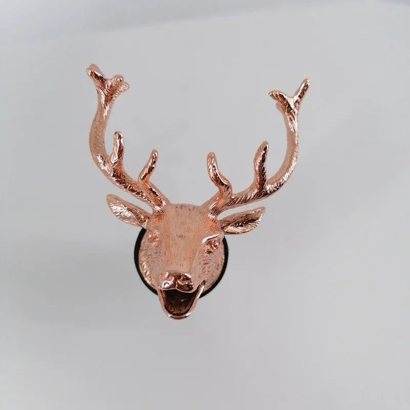 1PC Animal Head Wine Pourer Zinc Alloy Deer Elk Lion Leopard Wolf Eagle Dragon Wine Pour Spout Stopper Club Bar Accessories