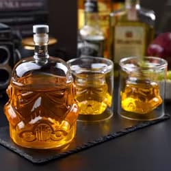 Storm Trooper Whiskey Decanter – 650ml Glass Barware