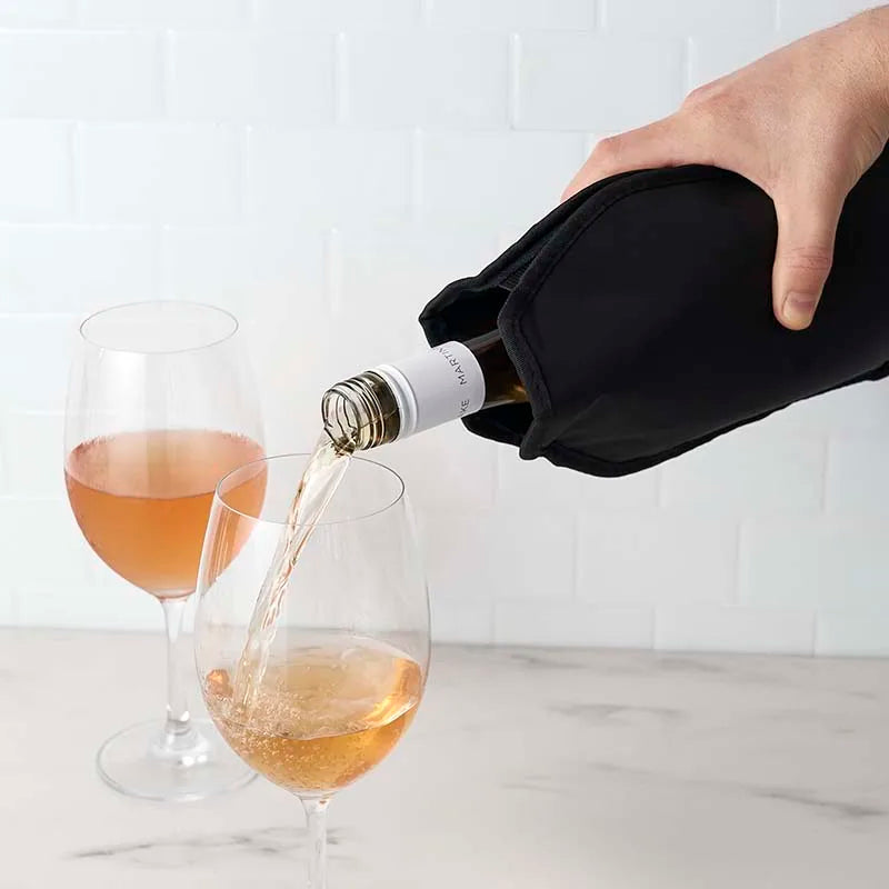 750ml Reusable Solid Gel Wine Cooler Sleeve for Bottle, High Quality, Insulated Wine Bottle Cooler, Cover Chilling Sleeve for Party