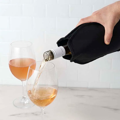 750ml Reusable Solid Gel Wine Cooler Sleeve for Bottle, High Quality, Insulated Wine Bottle Cooler, Cover Chilling Sleeve for Party