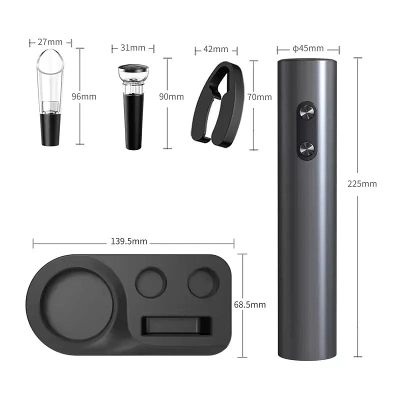 Electric Wine Bottle Opener Automatic Red Wine Corkscrew Wine Opener Wine Tools Kitchen Products