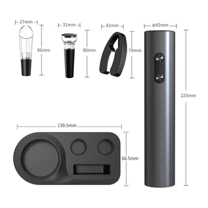Electric Wine Bottle Opener Automatic Red Wine Corkscrew Wine Opener Wine Tools Kitchen Products