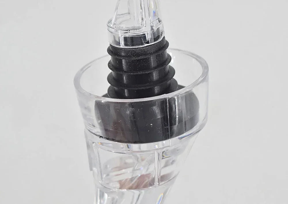 Wine Aerator Pourer, Premium Aerating Pourer, Red Wine Decanter Cap Spout, Stopper Bottle, Mouth Dispenser, Decanter Spout
