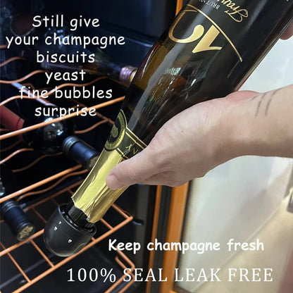 New 2PCS Vacuum Red Wine Bottle Cap Stopper, Silicone Sealed Champagne Bottle Stopper, Vacuum Retain Freshness Wine Plug, Bar Tools