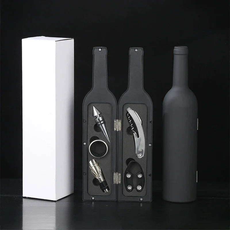 5-Piece Wine Opener Gift Set – Elegant Bottle Opener Kit for Wine Lovers