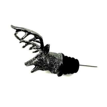 1PC Animal Head Wine Pourer Zinc Alloy Deer Elk Lion Leopard Wolf Eagle Dragon Wine Pour Spout Stopper Club Bar Accessories