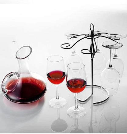 Red Wine Glasses Set Household Wine Glasses Luxurious European-style Glass Wine Goblet