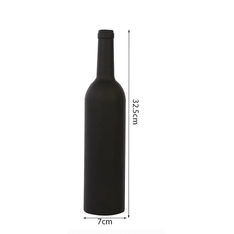 “Wine bottle tool case with height and width size measurements”



