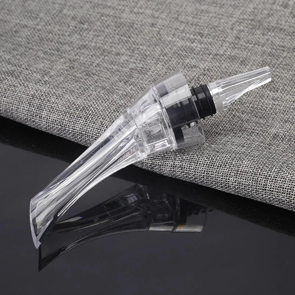 Wine Aerator Pourer, Premium Aerating Pourer, Red Wine Decanter Cap Spout, Stopper Bottle, Mouth Dispenser, Decanter Spout