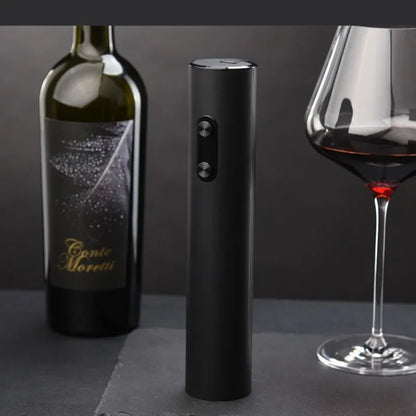 Electric Wine Bottle Opener, Wine Pourer, Automatic Red Wine Opener, Vacuum Bottle Stopper, Storage Base, Bar Kitchen Tools