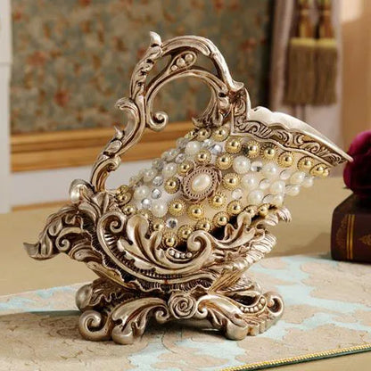European Style Red Wine Holder Living Room Wine Cabinet Decorations Resin Creative Household Glass Bottle Storage Rack Bar Tools