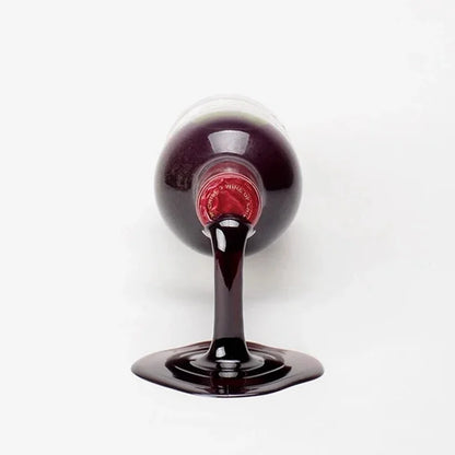 Unique Tilt Wine Rack Fashionable Storage Holder Durable Wine Bottle Display Stand for Wine Cabinet Decorations Adega Vinho