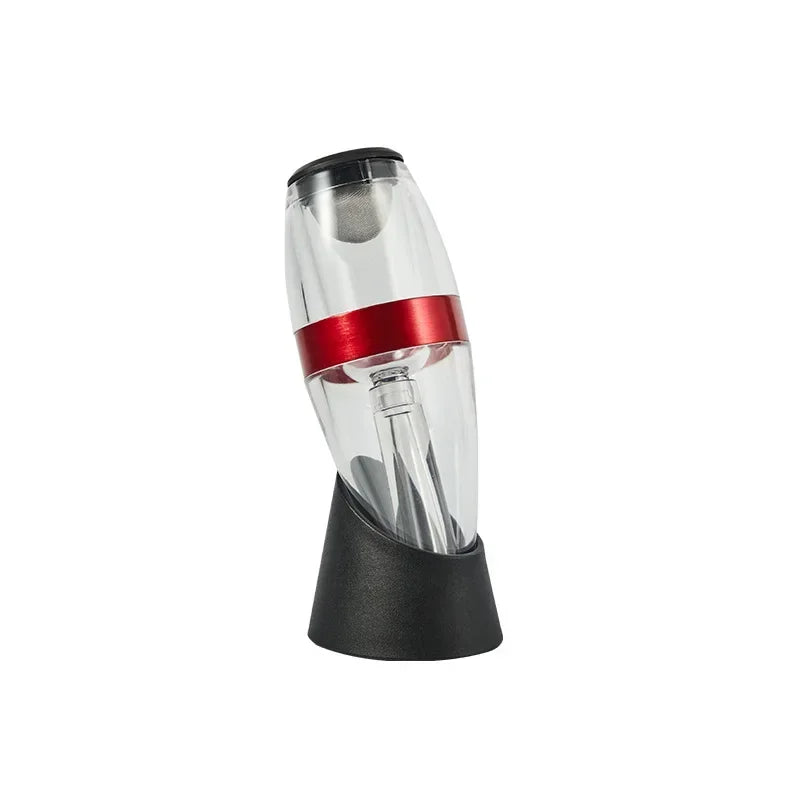 Quick Decanter for Red Wine with Base European Style Wine Dispenser for Home Use