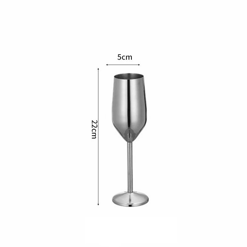 304 Stainless Steel Wine & Cocktail Goblets – Retro Martini Glass for Home, Bar & Restaurant” ✅
