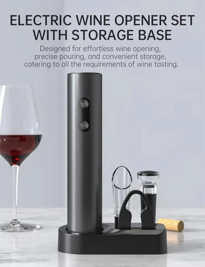 Electric Wine Bottle Opener Automatic Red Wine Corkscrew Wine Opener Wine Tools Kitchen Products