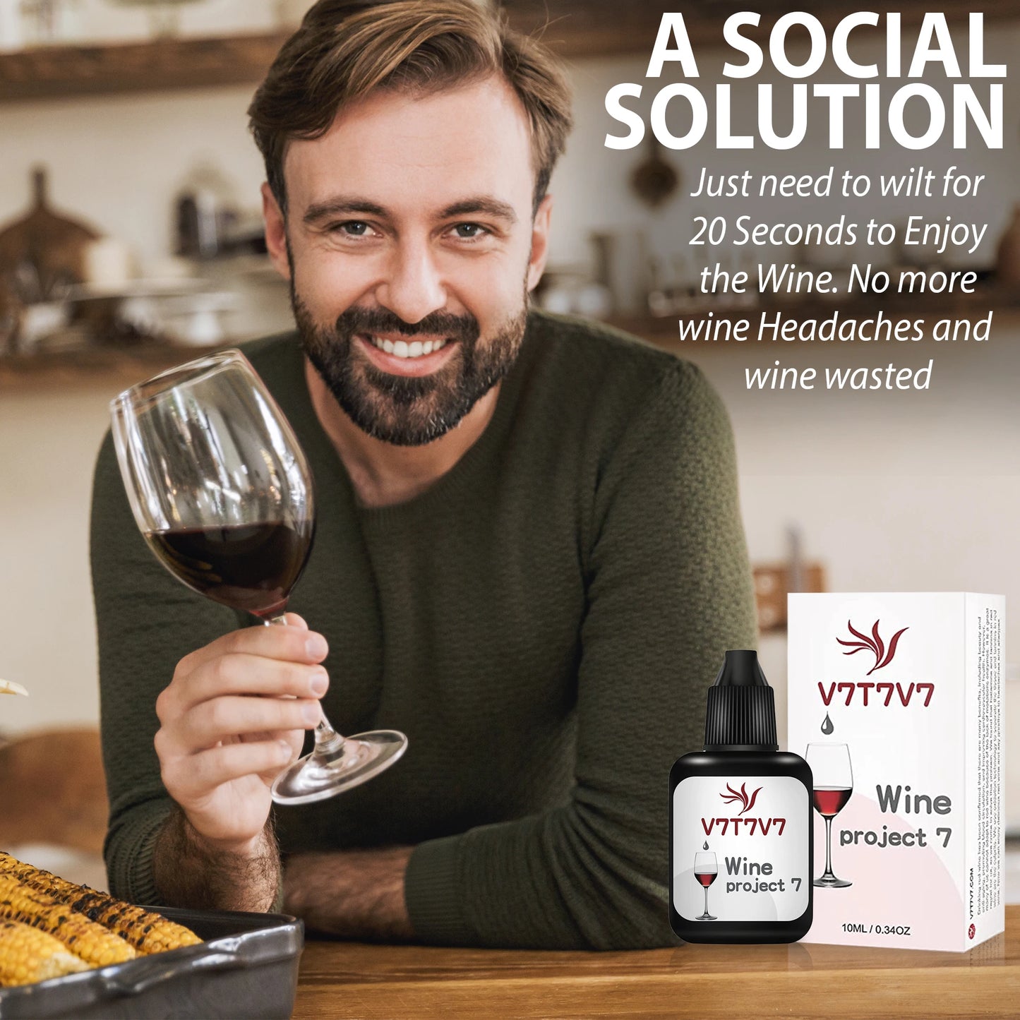 Wine Sulfite Filter To Remove Histamine, Eliminate Headaches, Reduce Allergies