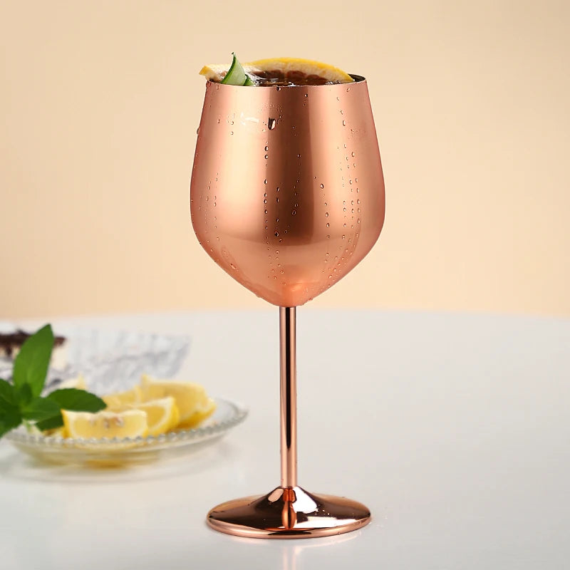 304 Stainless Steel Cocktail Glass,  Red Wine Cup, Flute Champagne Cup, Metal Cup,  Bar Martini Cup