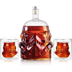Storm Trooper Whiskey Decanter – 650ml Glass Barware
