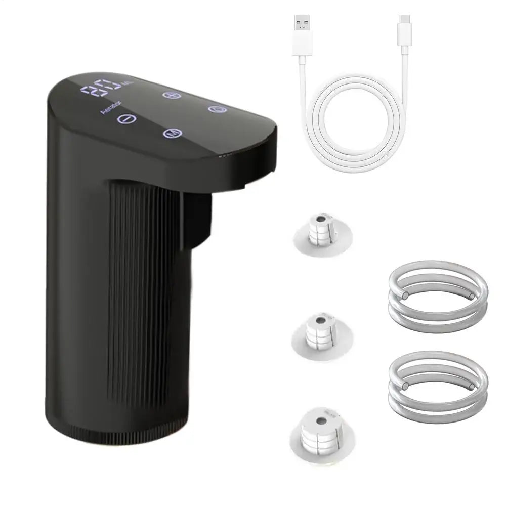 👉 Portable Electric Wine Decanter & Aerator – Automatic Wine Dispenser for Smooth, Rich Flavour