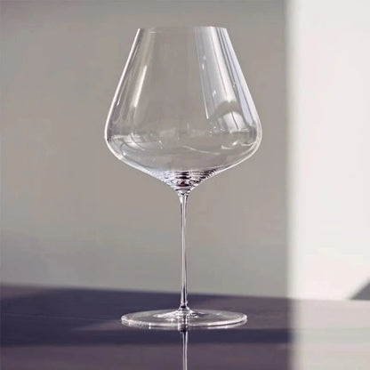 Burgundy Bordeaux Style Light Luxury Wine Glass Ultra-thin Craftsmanship Slim Cup Stems  Bar Party Classics Goblet