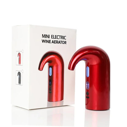 Electric Wine Aerator Dispenser, Professional High-End Whiskey Pump, USB Rechargeable, Automatic Wine Decanter Pourer for Parties