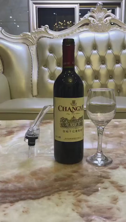 Wine Aerator Pourer, Premium Aerating Pourer, Red Wine Decanter Cap Spout, Stopper Bottle, Mouth Dispenser, Decanter Spout