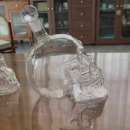 Luxury Skull Decanter & Glass Collection – Borosilicate Gothic Barware