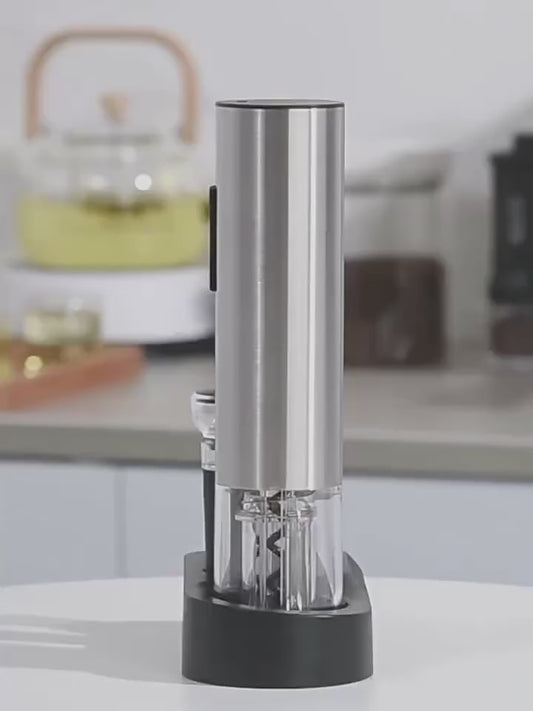 4-in-1 Electric Wine Opener Set