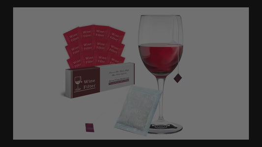 18 pieces of wine purifier, wine sulfite filter, remove sulfites and histamine, eliminate dizziness headache, prevent wine allergies