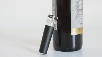 Vacuum Wine Bottle Stopper, Reusable Wine Bottle Stoppers, Built-in Vacuum Pump, Leakproof Wine Bottle Sealer, Silicone Caps